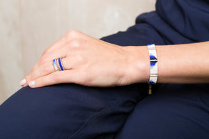 Blue bracelet -Stella