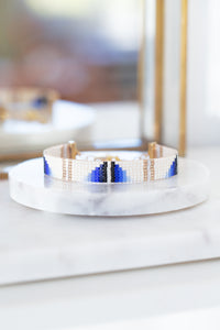 Blue bracelet -Stella